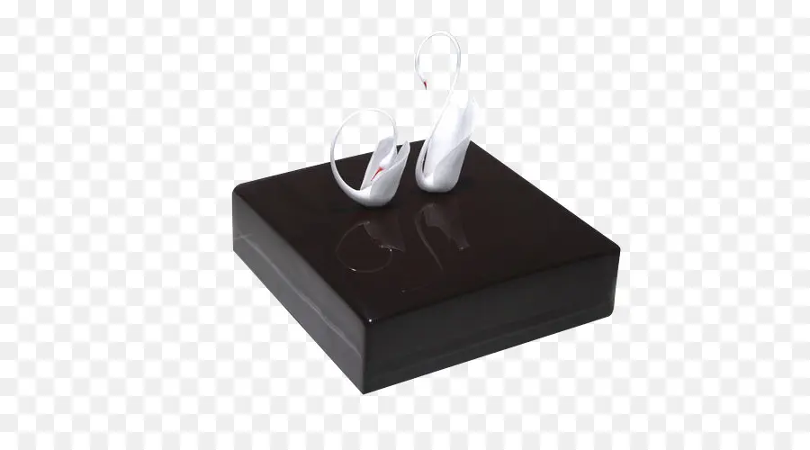 Auriculares Blancos，Caja Negra PNG