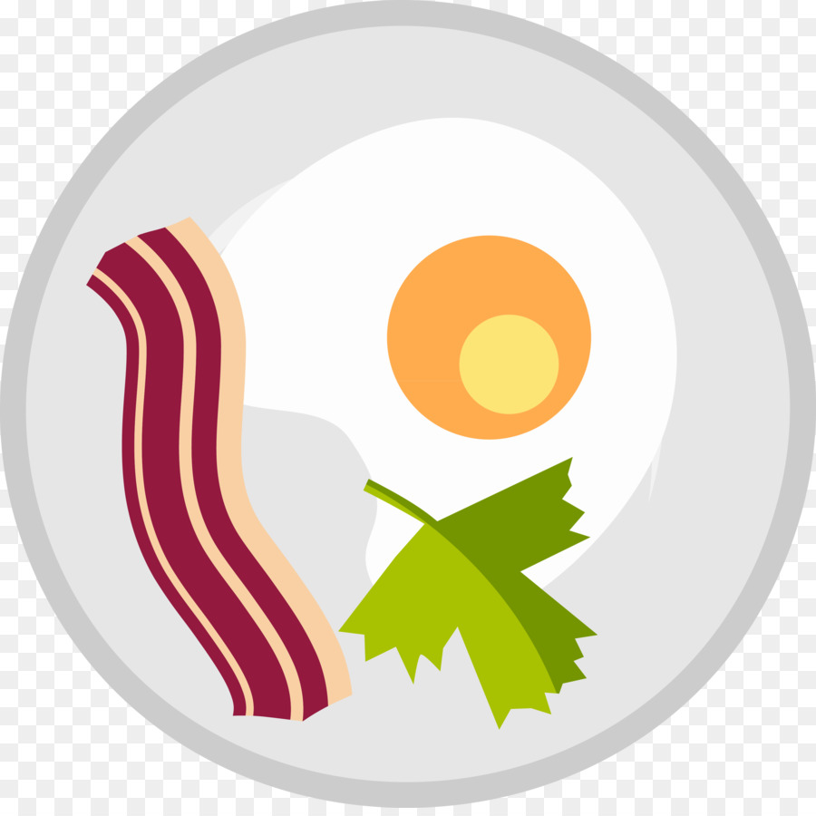 Huevo Frito，Bacon PNG