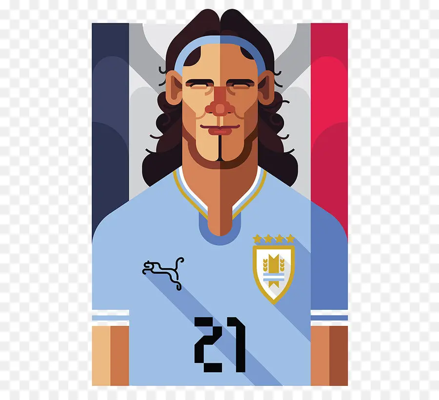 Edinson Cavani，Flores National Football Team PNG