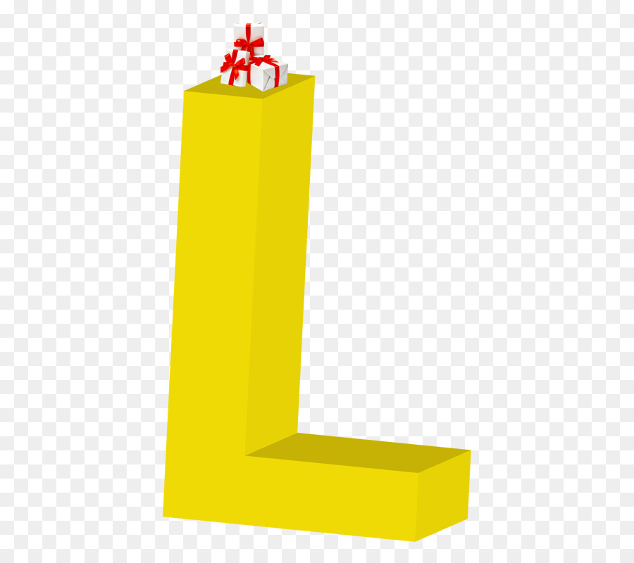 Bloque Amarillo En Forma De L，Bloquear PNG