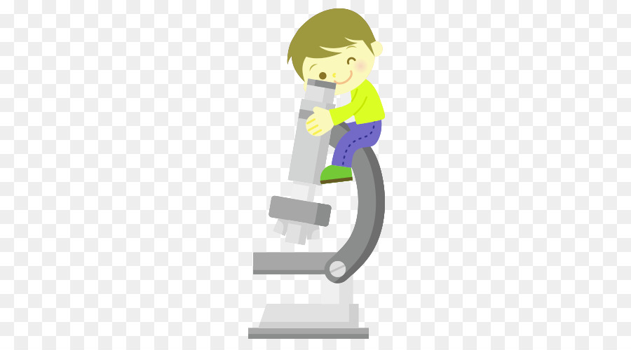 Niño Con Microscopio，Ciencia PNG