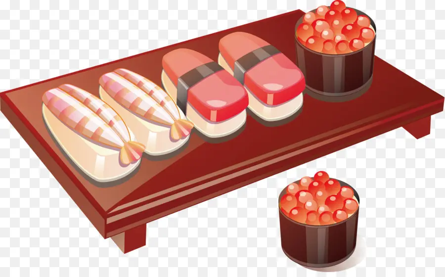 Plato De Sushi，Japonés PNG