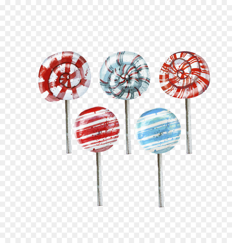 Lollipop，Pintura A La Acuarela PNG