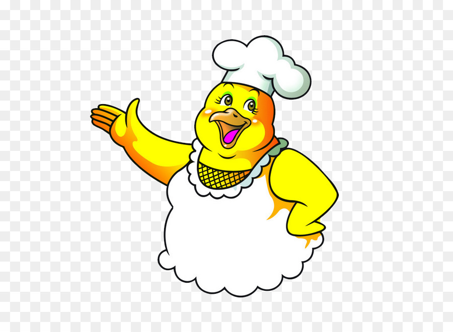 Chef De Pollo，Amarillo PNG