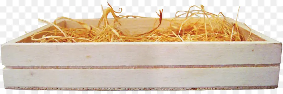 Caja De Madera，Paja PNG