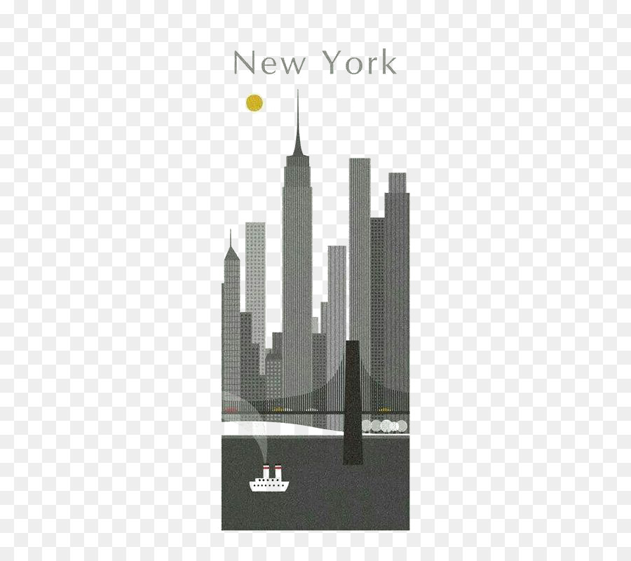 Nueva York，Horizonte PNG