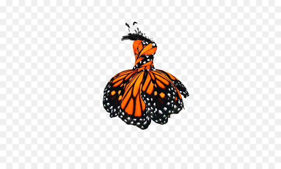 Mariposa，Vestido PNG