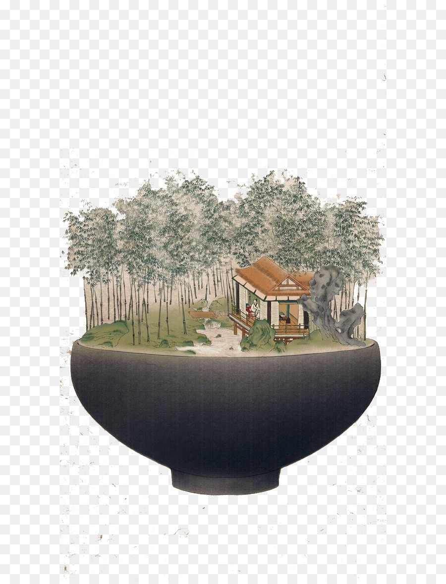 Jardín En Miniatura，Bol PNG