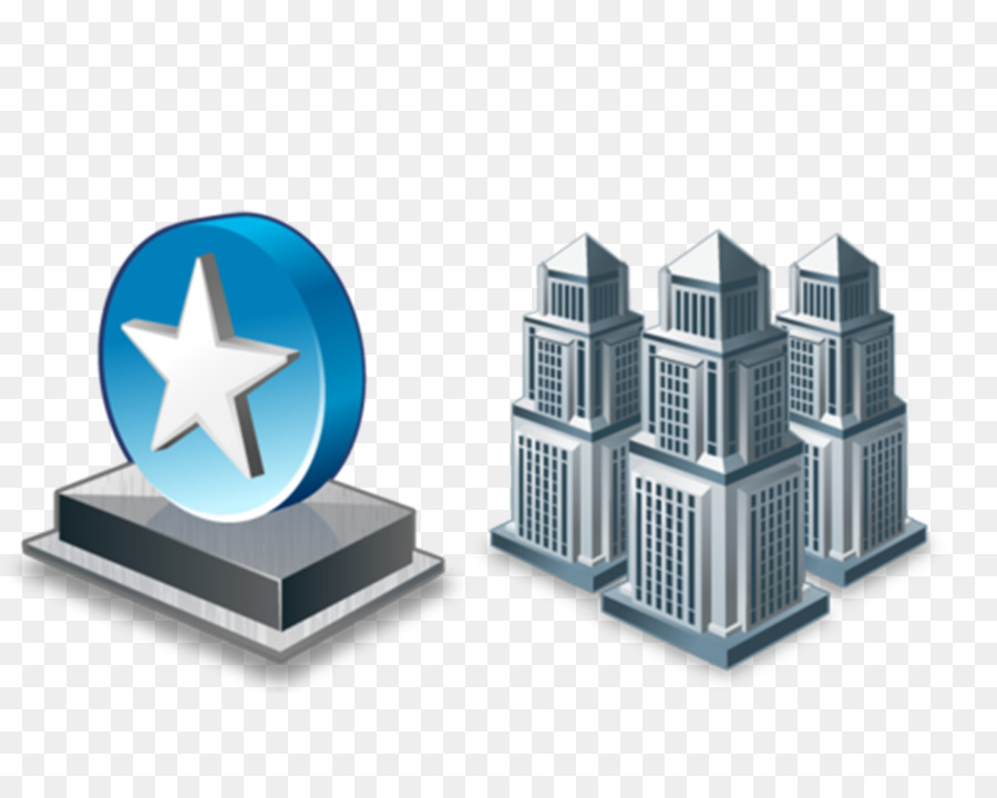 Edificios Y Estrella，Edificios PNG