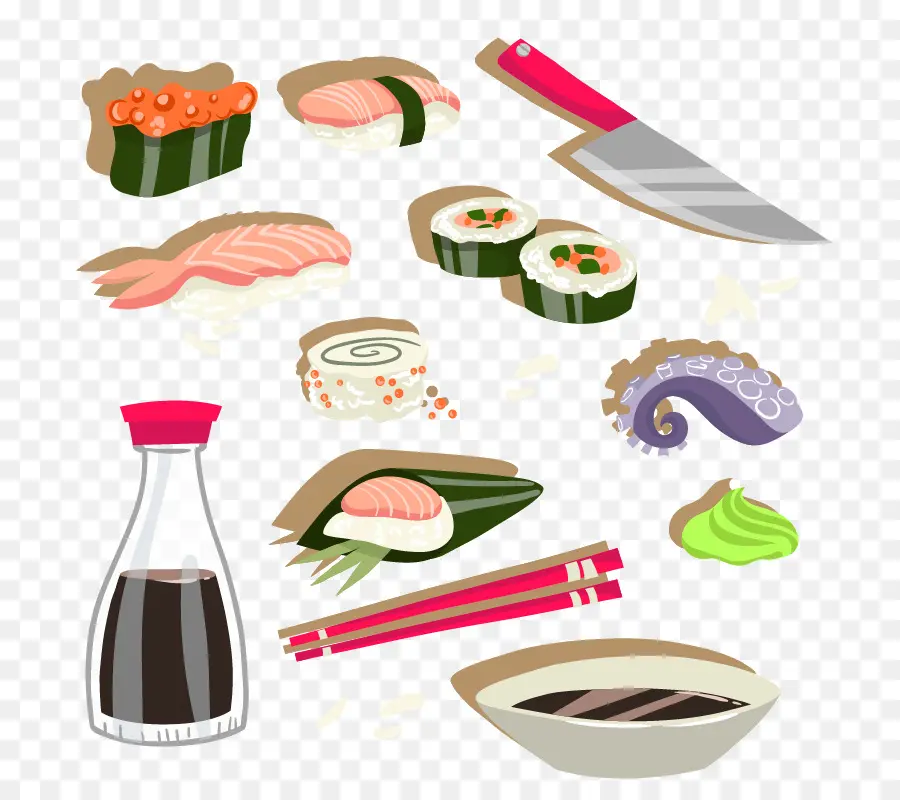 Sushi，Cocina Japonesa PNG