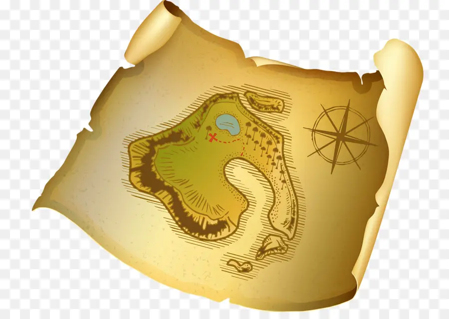 La Isla Del Tesoro，Mapa Del Tesoro PNG