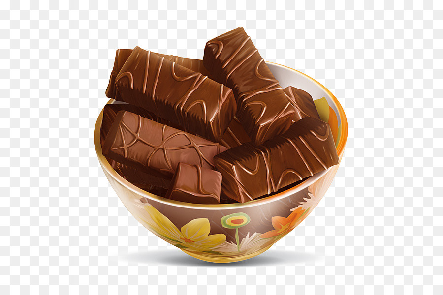 Barras De Chocolate，Bol PNG