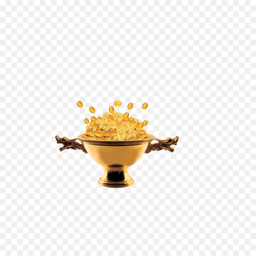 Monedas De Oro，Tesoro PNG