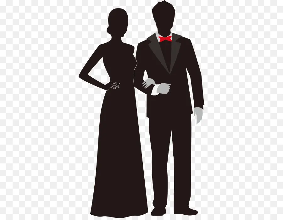 Prom，Silueta PNG