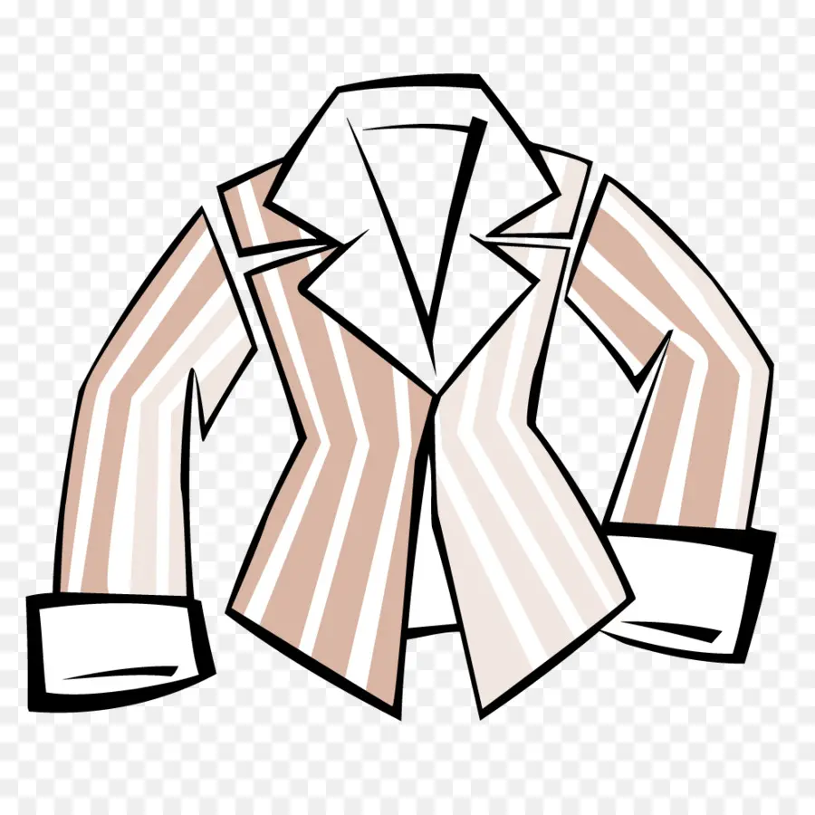 Chaqueta A Rayas，Moda PNG