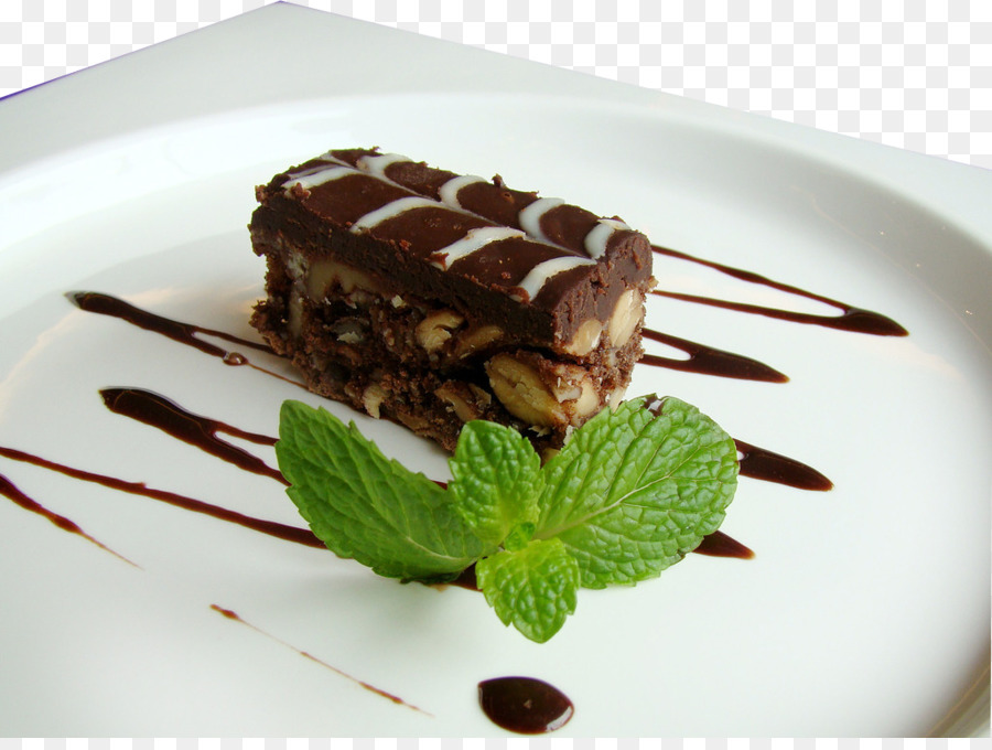 Brownie De Chocolate，Cocina Europea PNG