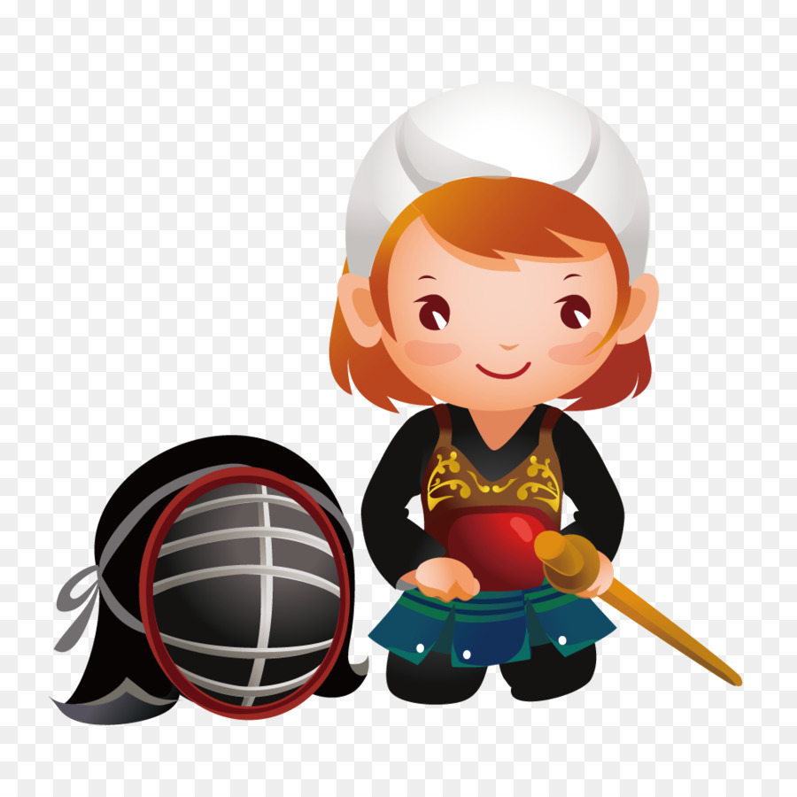 Chica Kendo，Artes Marciales PNG