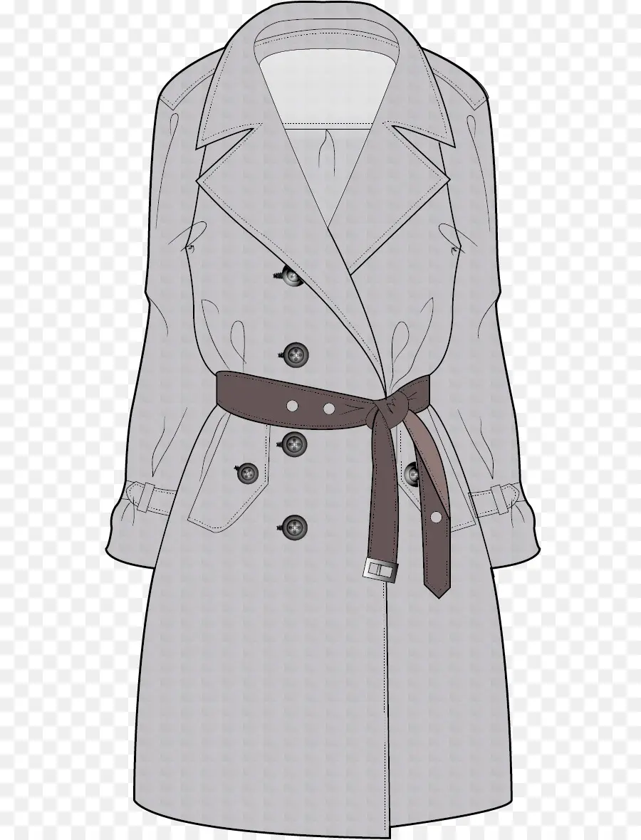 Trench Coat，Túnica PNG