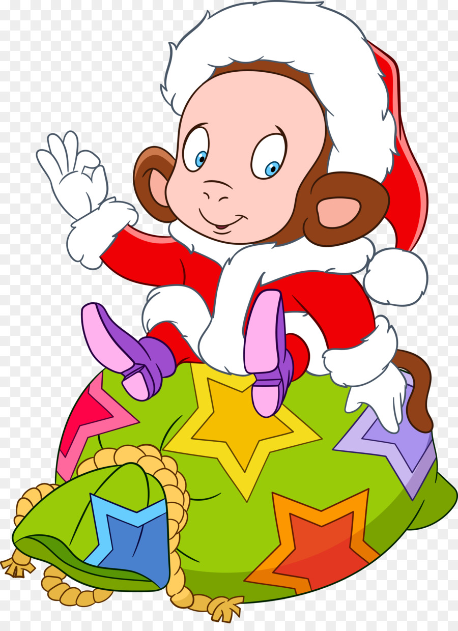 Santa Claus，Niño PNG