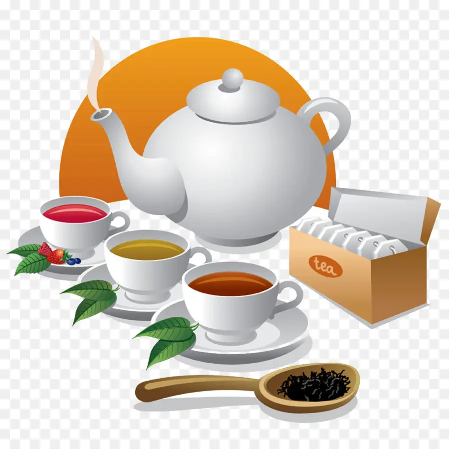 Juego De Té，Tetera PNG