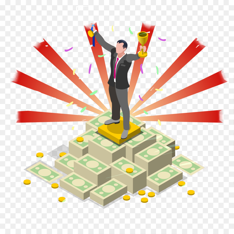 Hombre De Negocios，Dinero PNG