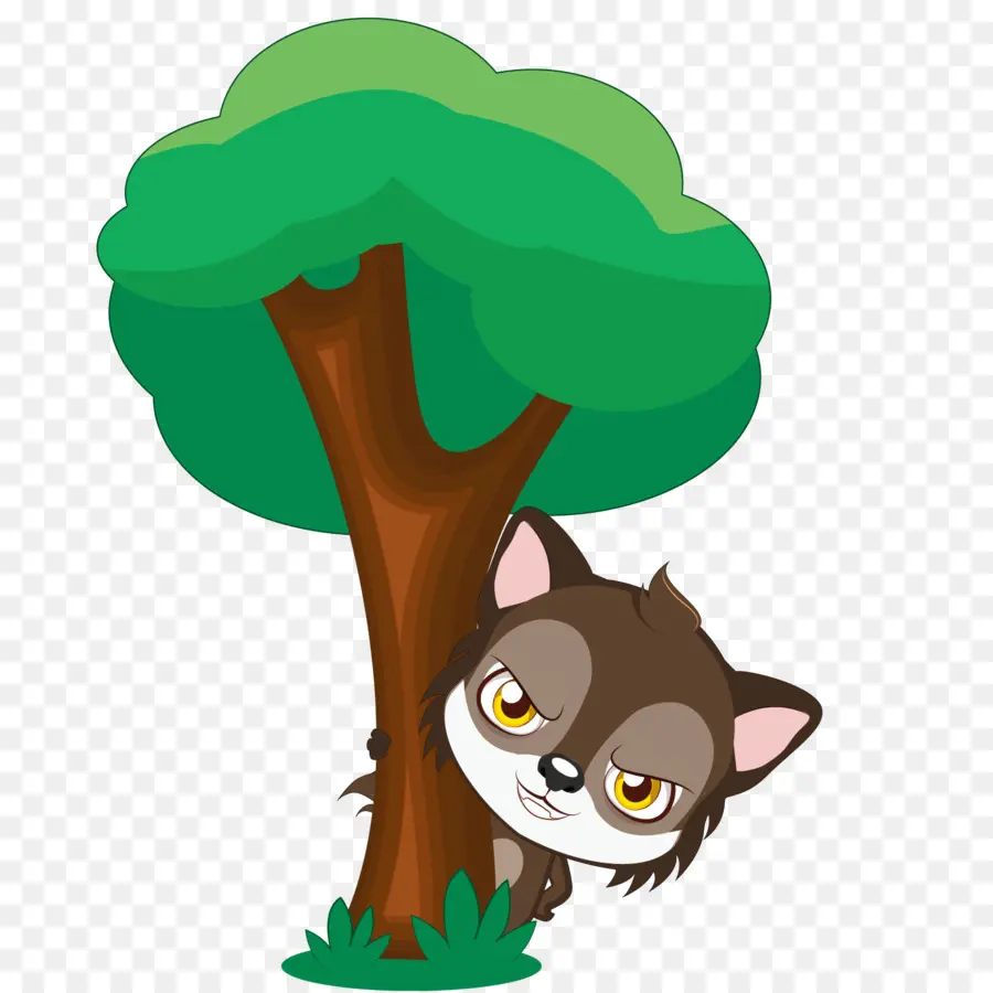 Lobo，Árbol PNG