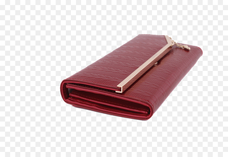 Cartera Roja，Cuero PNG