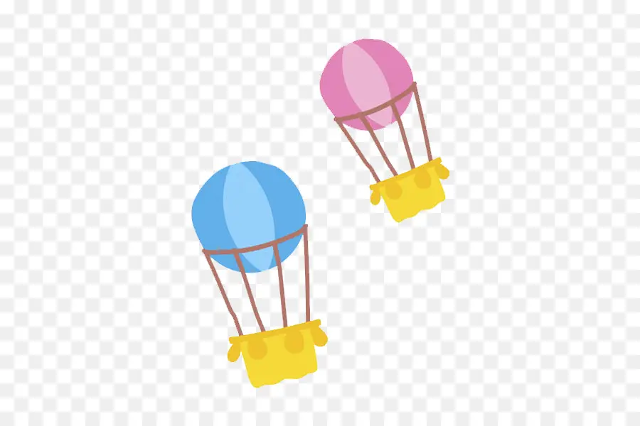 Globos Aerostáticos，Azul PNG