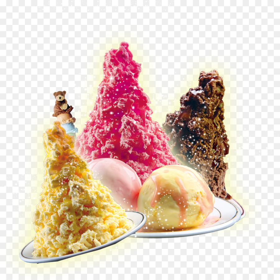 Helado，Sundae PNG