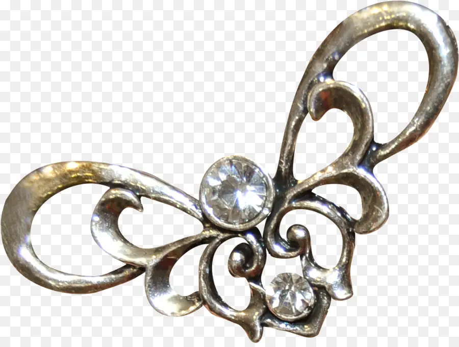 Broche De Mariposa，Piedra Preciosa PNG