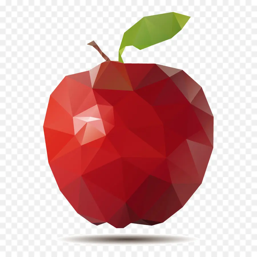 Apple，Polígono PNG