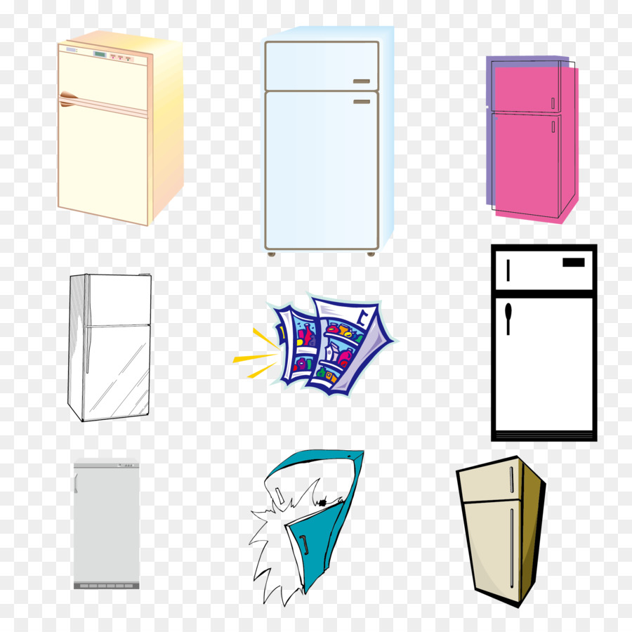 Refrigerador，Diseñador PNG