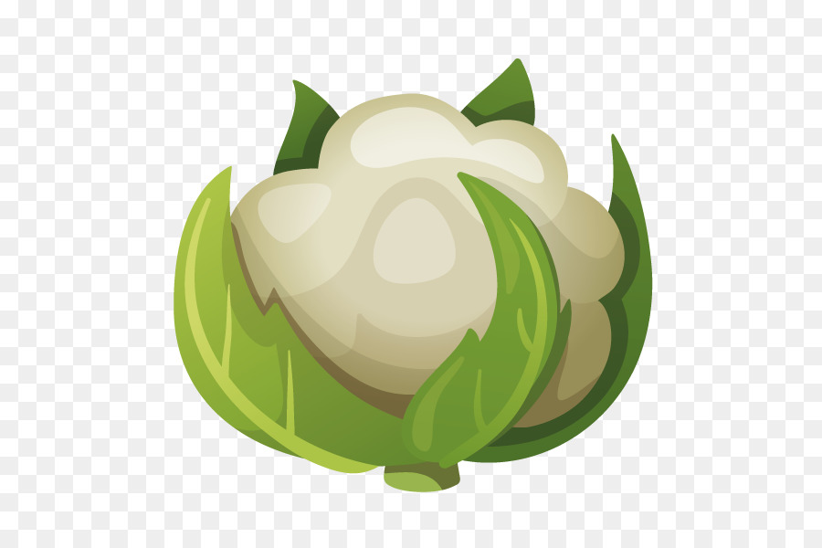 Coliflor，Hojas Verdes PNG