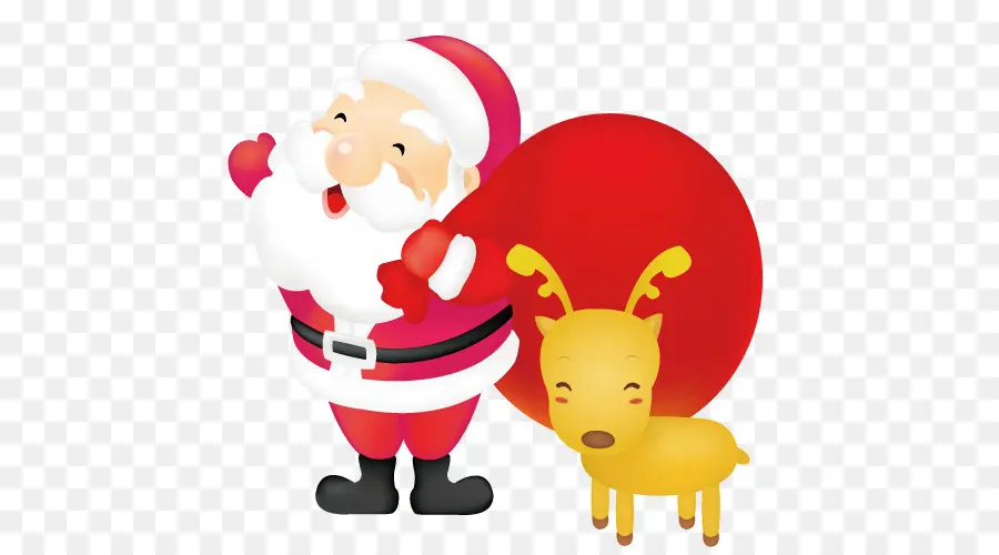 Rudolph，Santa Claus PNG