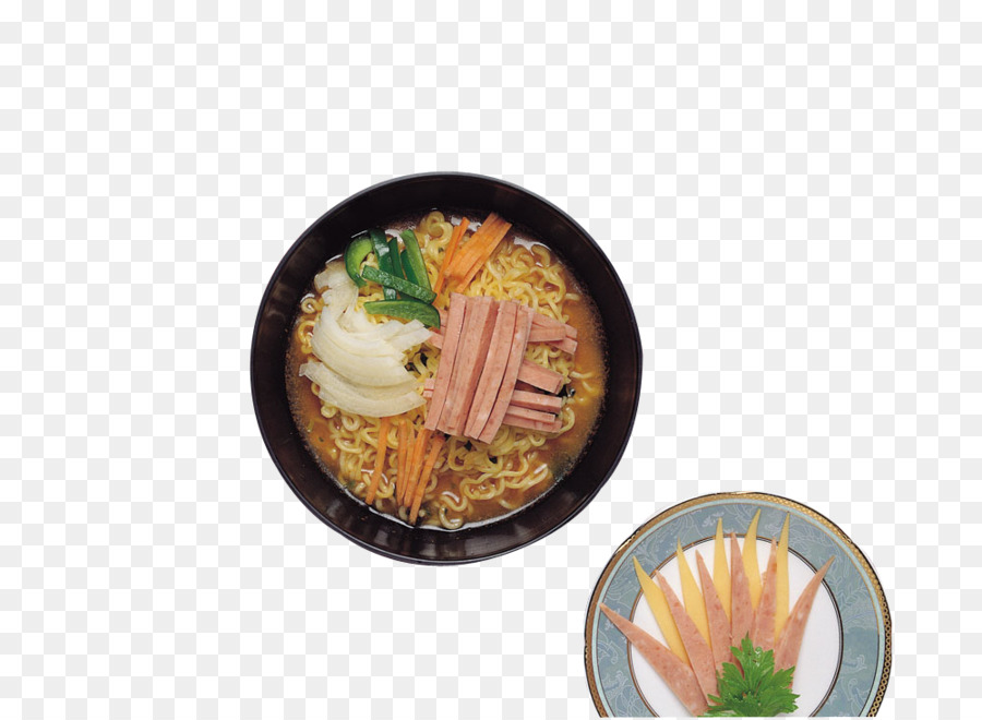 De Fideos Instantáneos，Jamón PNG