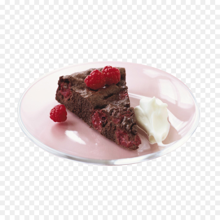 Pastel De Chocolate，Frambuesas PNG