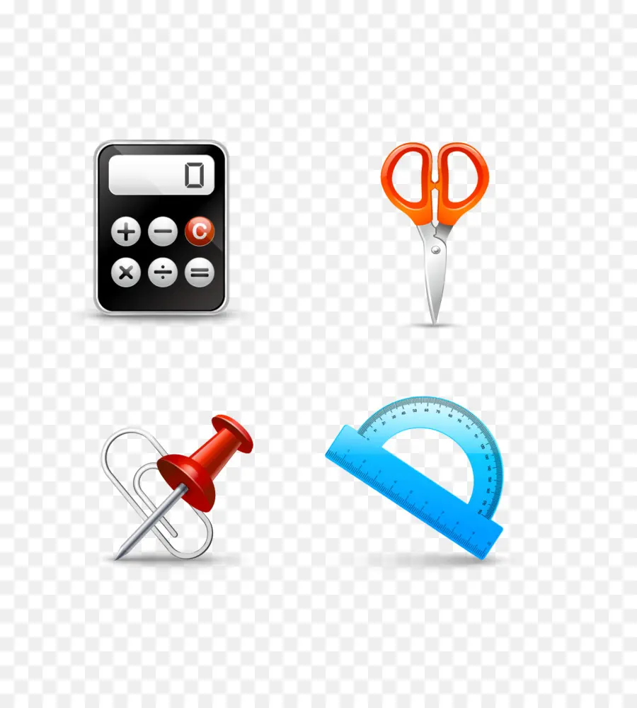 Papelería，Calculadora PNG