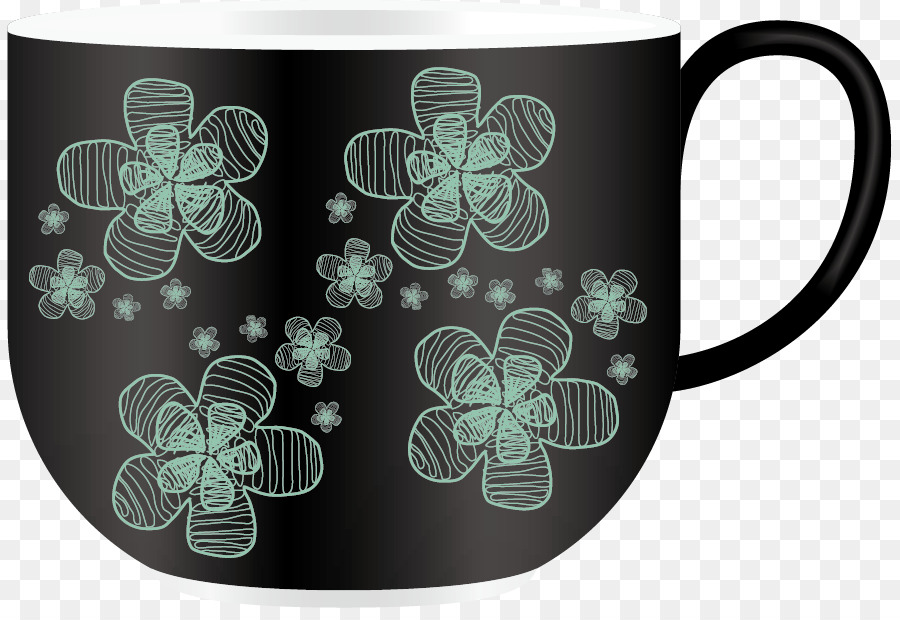 Taza，Flor PNG