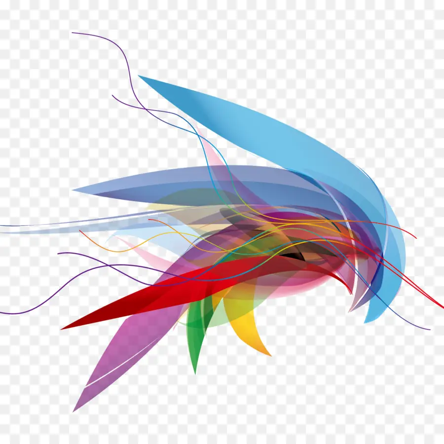 Formas Abstractas Coloridas，Vistoso PNG