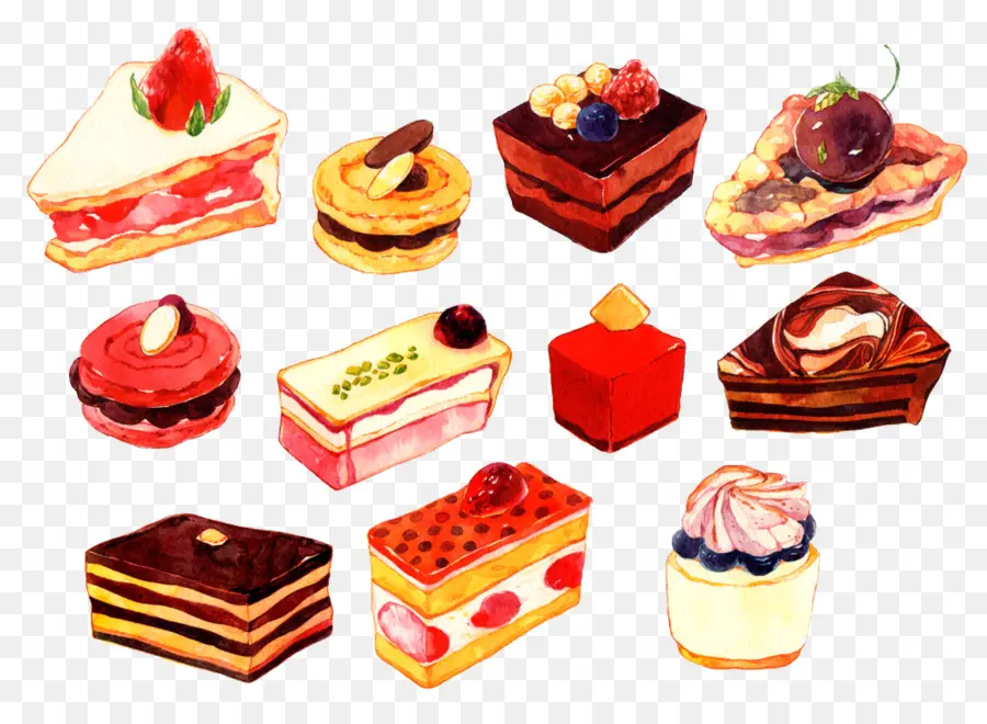 Pasteles，Postres PNG