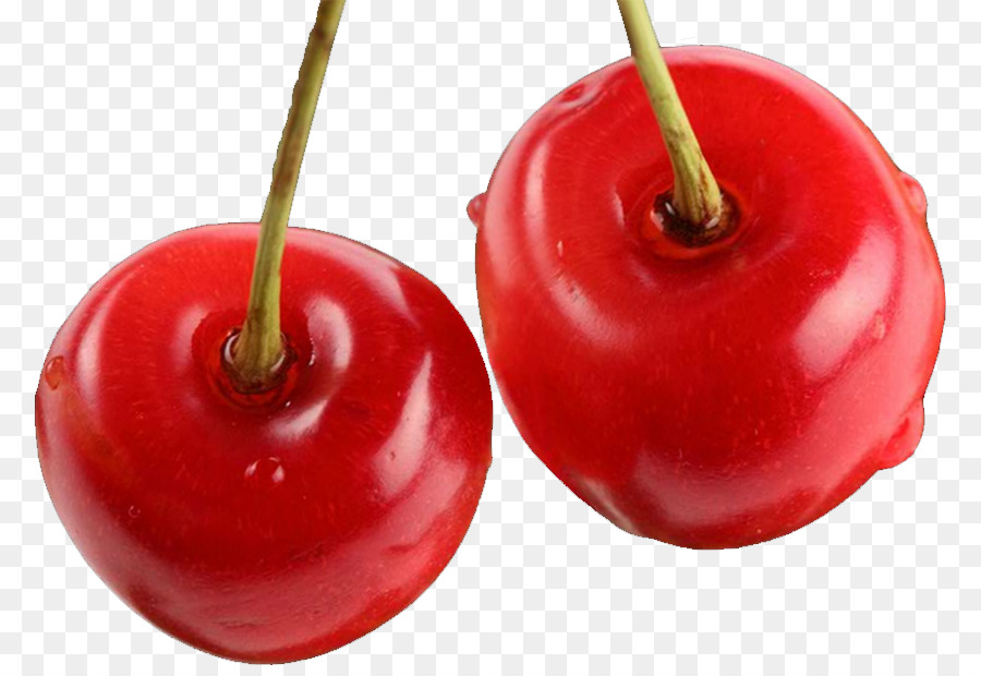 Cerezas Rojas，Alimento PNG