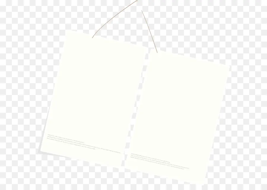 Papel，Blanco PNG