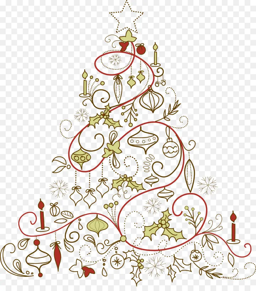 árbol De Navidad，La Navidad PNG