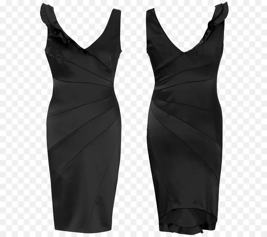 Vestido Negro，Moda PNG