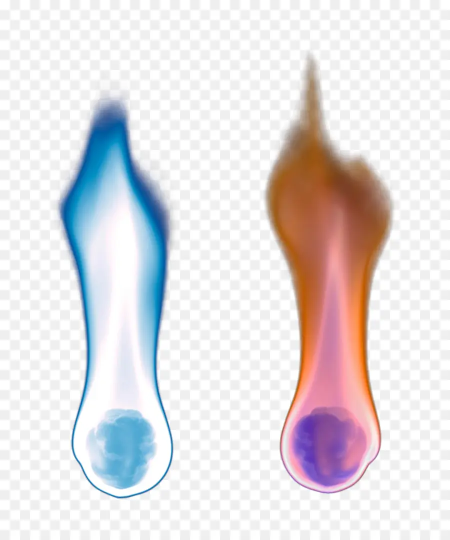 Fuego，Azul PNG