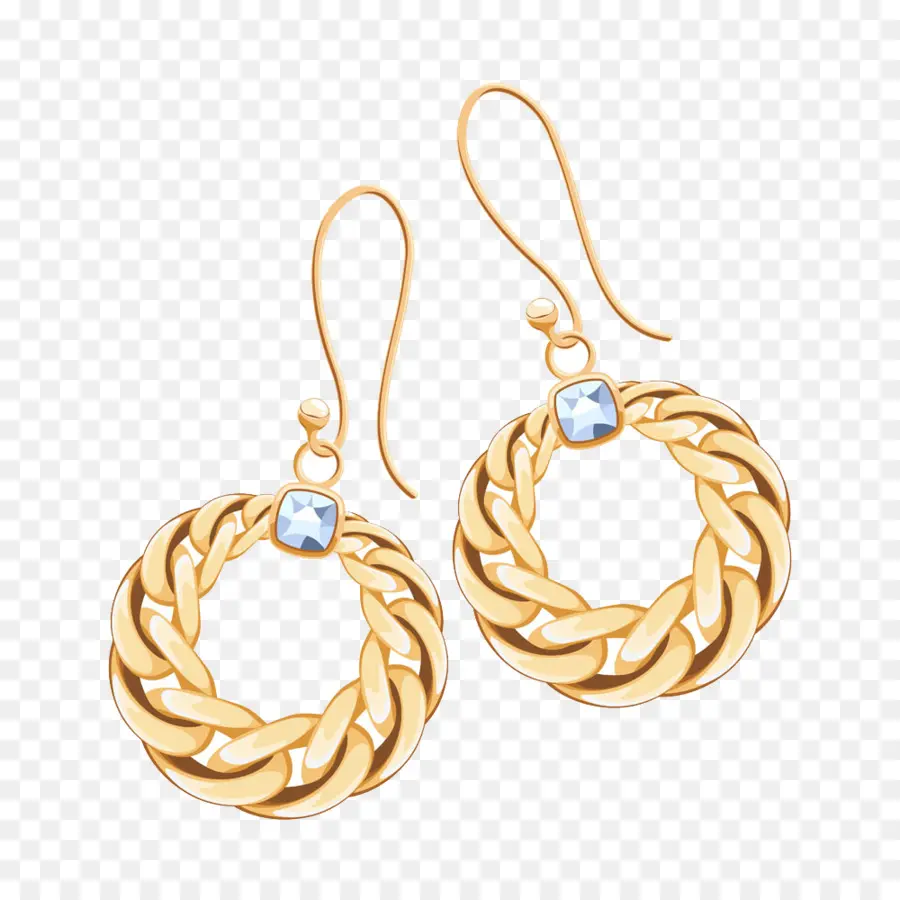 Pendientes De Oro，Moda PNG