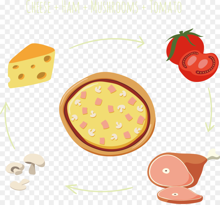 Pizza，Ingrediente PNG