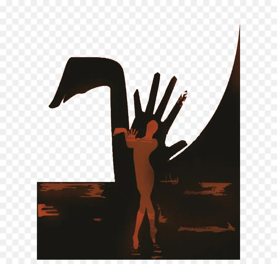 Cisne Negro，Silueta PNG