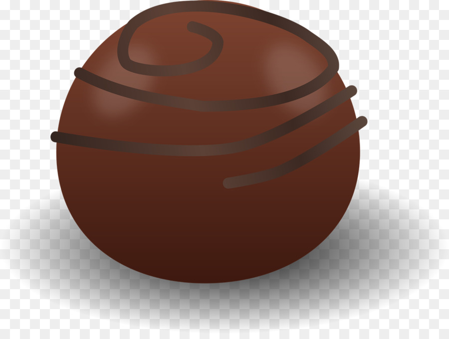 Trufa De Chocolate，Dulce PNG