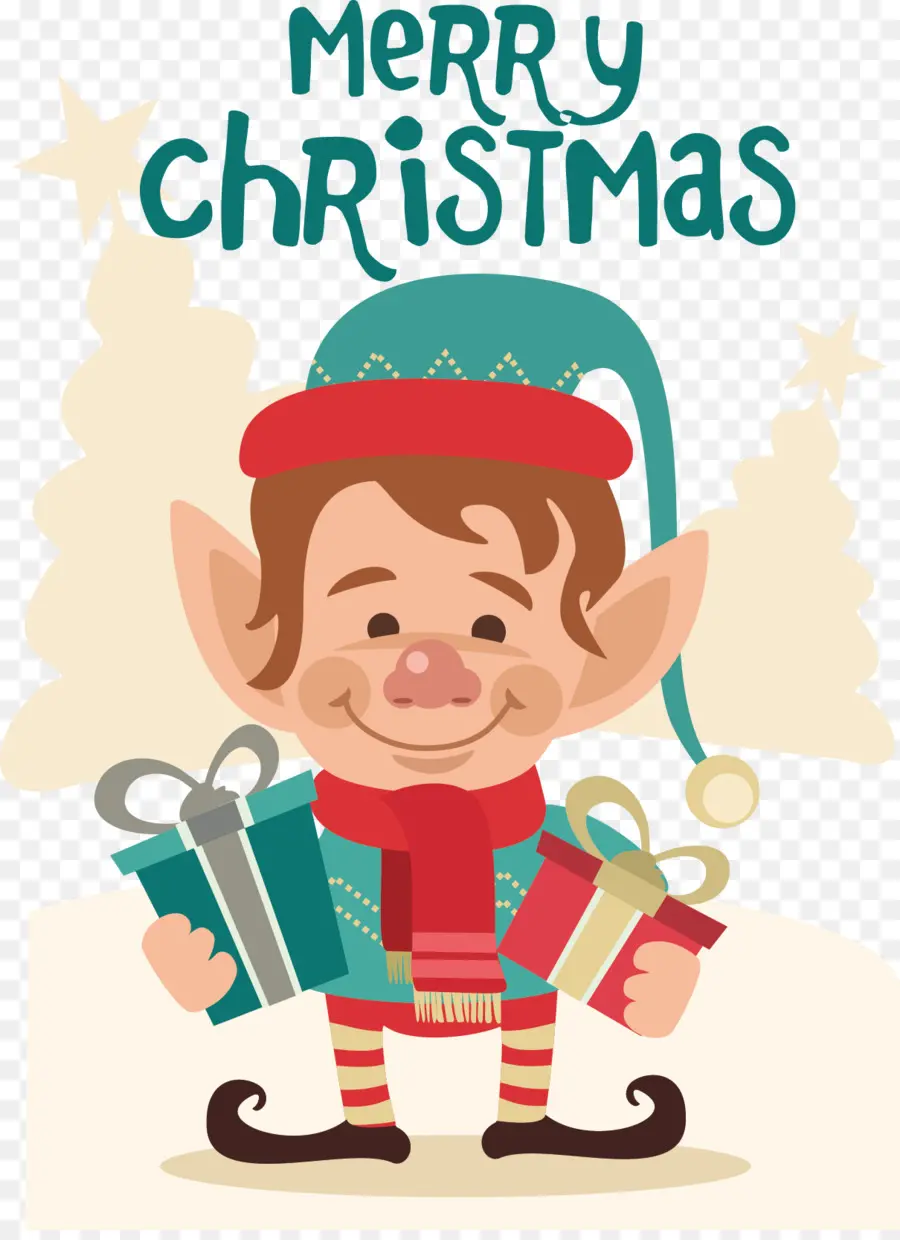 Duende Navideño，Regalos PNG